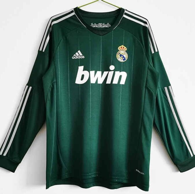 Real Madrid Third 12/13 Full Sleeve Retro Jersey