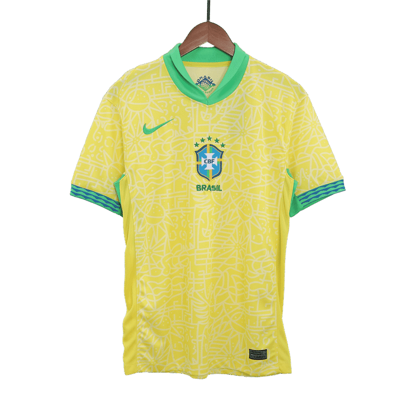 Brazil Home Jersey Copa America 2024 - Image 5
