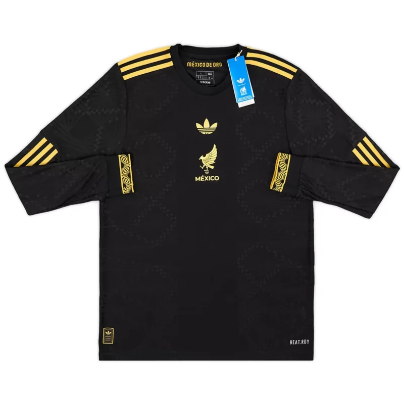 Mexico Third Long Sleeve Match Jersey Gold Cup Player Version 2025 - Image 3