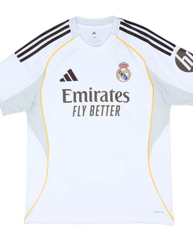 Real Madrid Home Jersey 2025/26