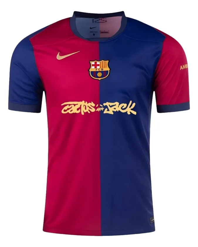 Barcelona x Travis Scott Cactus Jack Home Jersey 2024/25