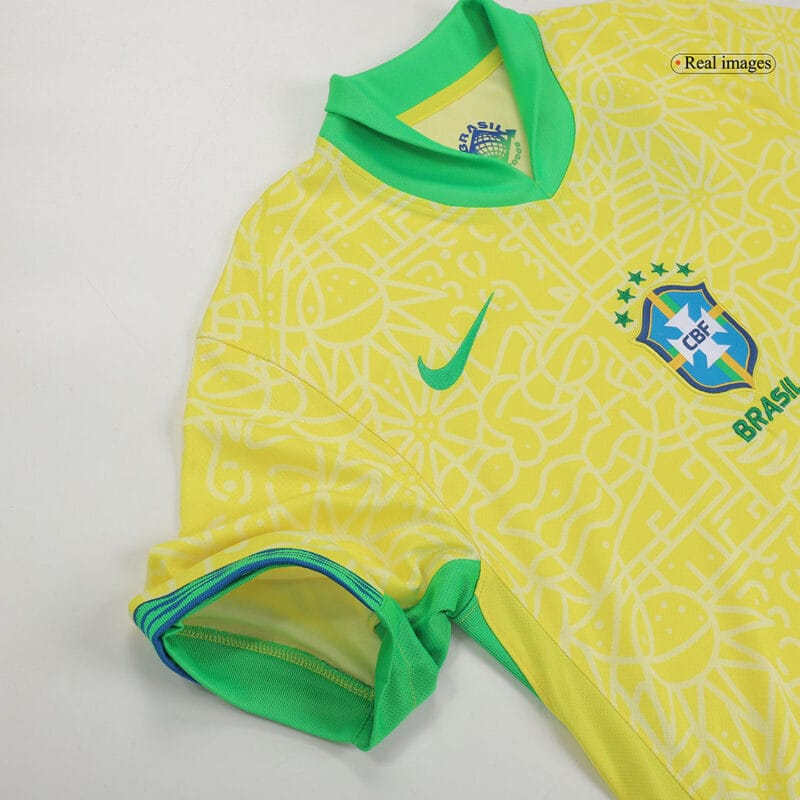 Brazil Home Jersey Copa America 2024 - Image 7