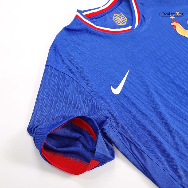 France Home Match Jersey Player Version EURO 2024 - Image 7