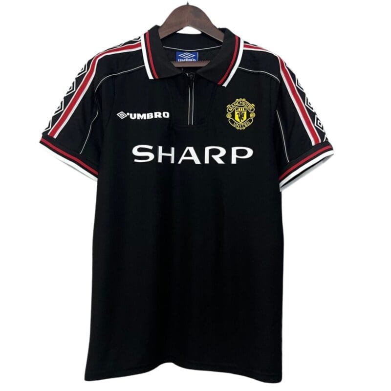 Manchester united 98/99 black retro