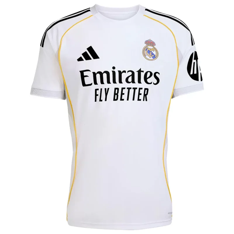 Real Madrid Home Jersey 2025/26 - Image 3
